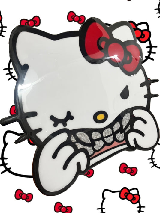 Hk head with grill (red bow)